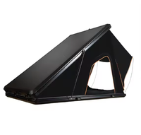 Tente de toit rigide imperméable pour 4x4, tente de toit rigide pour voiture avec échelle en aluminium, tente de toit rigide triangulaire pour 4x4