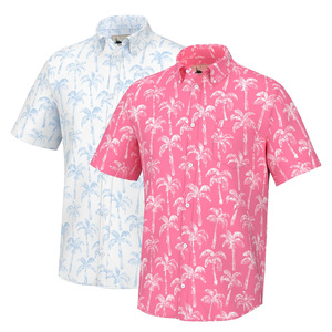 Tùy Chỉnh Nhanh Chóng Khô Thăng Hoa Câu Cá Jersey UV Bảo Vệ Người Đàn Ông Của Áo Phông UPF 50 + Ngắn Tay Áo Nút Câu Cá Xuống Áo Sơ Mi Nam - Product Image 3