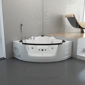 <span class=keywords><strong>Vasca</strong></span> da Bagno Idromassaggio da Interno Vipor Connor a Ventaglio con Scanalature, Rubinetteria e <span class=keywords><strong>Vetro</strong></span> - Product Image 3