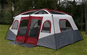 Fabbricazione 8 10 12 persone Set Up impermeabile grande famiglia grande cabina all'aperto per tenda da campeggio vendita