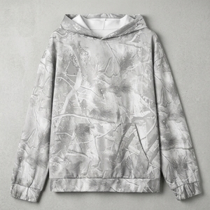 Sudadera con Capucha con Estampado DTG, 420-600 Gsm, Corte Holgado, Felpa Gruesa, 100% Algodón, Personalizable, Color Sólido - Product Image 2