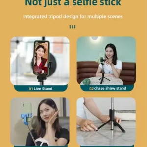 Palo de Selfie Giratorio de 360 Grados, Palo de Selfie Inteligente Plegable, Herramienta de Selfie para Teléfono Inteligente - Product Image 6