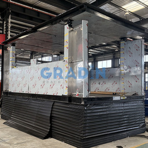 Plate-forme hydraulique d'ascenseur <span class=keywords><strong>de</strong></span> ciseaux <span class=keywords><strong>de</strong></span> deux voitures avec le toit pour soulever le véhicule en haut - Product Image 3