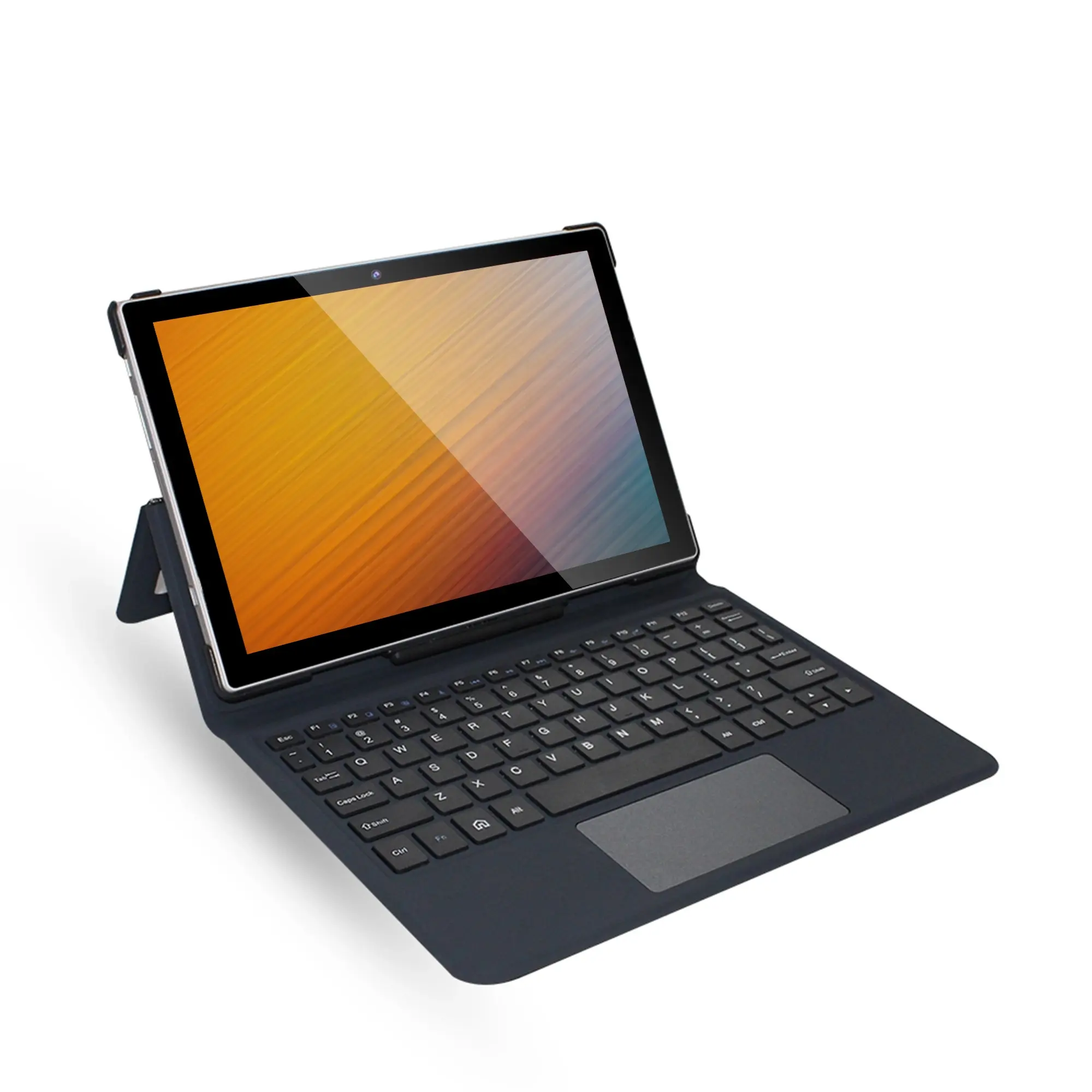 2 ב 1 Tablet PC ומחשב נייד עם 4G SIM חריץ, להסרה מקלדת, נרתיק, עכבר, TrackPad, בהיר LCD