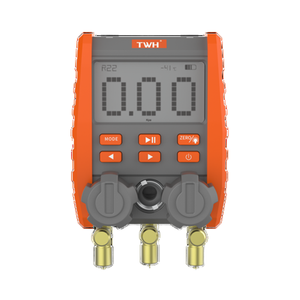 Hvac R410A <strong>R134A</strong> <strong>Refrigeration</strong> <strong>Gauge</strong> Air Pressure Digital Type <strong>Manifold</strong> <strong>Gauge</strong> - Product Image 1