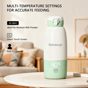 Calentador de Leche Portátil Recargable por USB con Control Inteligente de Temperatura 45 ℃   Calentador de Leche Portátil para Viajes y Actividades al Aire Libre - Product Image 3