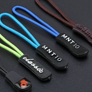 Wholesale Black Rubber String Rubber Zipper Pull For Garment Custom Logo Plastic Zipper Puller