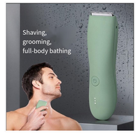 Tondeuse Épilateur Portable pour Homme pour Usage Intime – Rasoir Corporel, Barbe, Poils du Corps et du Torse