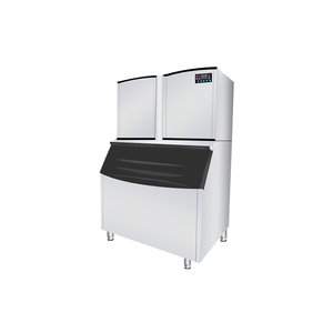 New for Commercial <b>Ice</b> Machine Cube Freestanding Stainless Steel <b>Maker</b> 220/380V 1 Year Warranty <b>Ice</b> <b>Maker</b> - Product Image 1