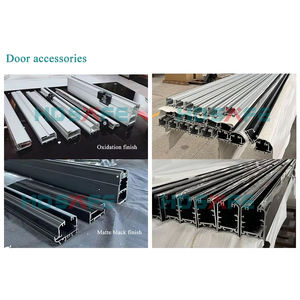 Hotel Exterior acordeón <span class=keywords><strong>terraza</strong></span> puertas plegables de vidrio corredizo sin marco pared de partición de vidrio móvil <span class=keywords><strong>puerta</strong></span> corredera de Patio plegable - Product Image 5