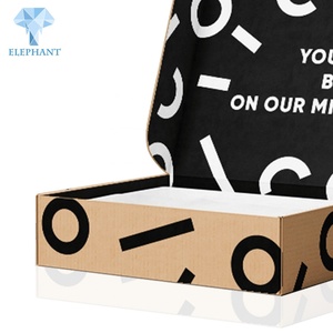 Customize Diecut <b>Flat</b> <b>Pack</b> Retail Popular Fancy Corrugated <b>Box</b> - Product Image 5