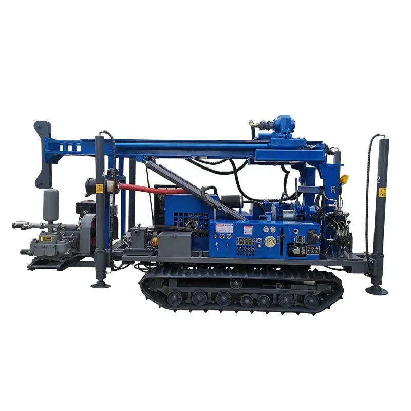 China factory price 300m truck mounted pneumatic water well drilling rig machine equipment