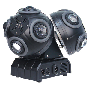 Luz láser de cabeza móvil de tres cabezales con rotación de doble brazo, luz LED RGBW de <span class=keywords><strong>3</strong></span> cabezales para DJ, discoteca y escenario - Product Image 5