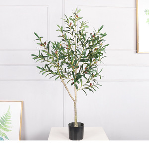 Árbol de <span class=keywords><strong>Olivo</strong></span> Artificial de Seda 2026, Ramas y Hojas Artificiales, Planta Artificial para Decoración de Jardín Exterior - Product Image 4