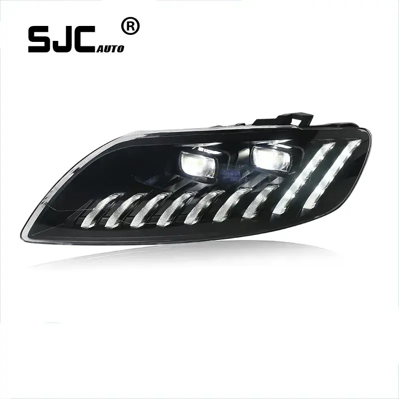 SJC Autoteile LED-Scheinwerfer Scheinwerfer für Audi Q7 2006-2015 Scheinwerfer Montage Scheinwerfer Scheinwerfer plug-and-play neues Update