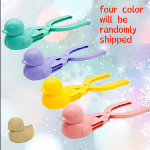 <span class=keywords><strong>Pince</strong></span> à boules <span class=keywords><strong>de</strong></span> <span class=keywords><strong>neige</strong></span> rapide et simple en forme <span class=keywords><strong>de</strong></span> cœur et <span class=keywords><strong>de</strong></span> <span class=keywords><strong>canard</strong></span>, jouet d'extérieur en plastique souple pour enfants <span class=keywords><strong>de</strong></span> 5 à 7 ans, unisexe, pour lutter contre l'hiver - Product Image 4