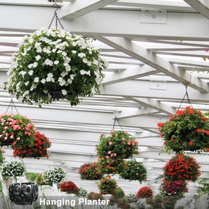 Pot de fleurs suspendu, pot de jardin suspendu, pot de plantes suspendu, panier de jardin suspendu en plastique, pot de fleurs suspendu en plastique de Chine - Product Image 1