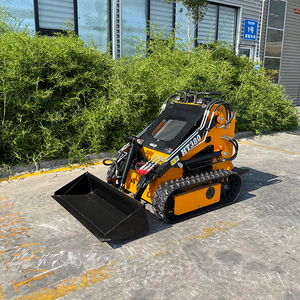 Productos más vendidos: Suministro líder en ventas para motor de gasolina HTS380, minicargadora de dirección deslizante con bomba de rodamientos y capacidad de cucharón de 0.15 m³, tipo oruga. - Product Image 4