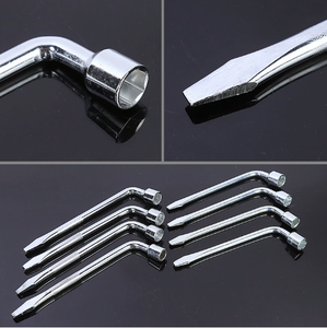 Outil de démontage de pneus de voiture de type L |   Clé à molette robuste pour démontage facile des roues, outil de démontage des pneus - Product Image 4