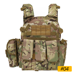2024 étanche Oxford Combat équipement <span class=keywords><strong>tenue</strong></span> équipement Camo <span class=keywords><strong>Multicam</strong></span> Molle plaque transporteur gilet tactique - Product Image 3