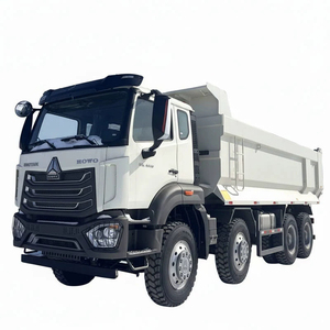 משלוח חינם משאית HOWO משומשת 371 קמיון בנה משאית עפר 6X4 8x4 משאית דיזל משופצת למכירה - Product Image 5