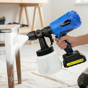 Pistolet <span class=keywords><strong>pulvérisateur</strong></span> sans fil professionnel KQ-821000C 21V pour l'arrosage des jardins, la peinture des fleurs, la désinfection domestique - pour le bricolage - Product Image 1