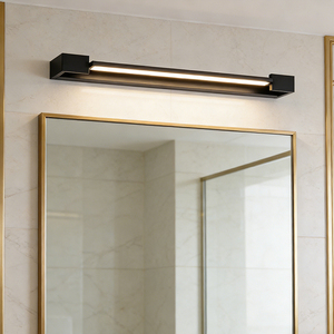 Wholesale Modern Minimalist Aluminum LED Vanity <b>Mirror</b> Wall Lamp IP44 Anti-Fog Adjustable For Bathroom Bedroom Hotel <b>Makeup</b> - Product Image 3