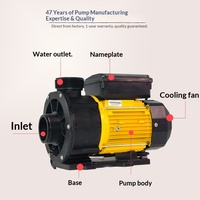 Bomba de Agua de Mar Eléctrica TDA de Plástico Resistente a la Corrosión para Sistemas de Circulación en Piscinas de Acuicultura y Estanques de Peces