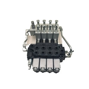 Válvula de Control Direccional Monobloque Electrohidráulica y Manual Huamao DCV40 40L/Min, Distribuidor Hidráulico 15kg - Product Image 6