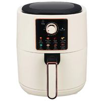 Friteuse à air intelligente multifonction à commande manuelle, grande capacité, sans huile, pour usage domestique