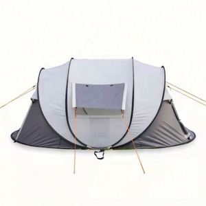 Carpas Plegables de Alta Calidad, Automáticas, Impermeables, de Tela Oxford, para Acampar al Aire Libre, para 4-6 Personas, con un Dormitorio - Product Image 3
