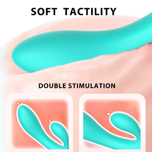 WINYI venta al por mayor de doble vibrador clítoris punto <span class=keywords><strong>G</strong></span> estimulador sexo conejo vibrador juguetes sexuales para la mujer - Product Image 4