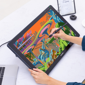 Huion <span class=keywords><strong>KAMVAS</strong></span> 22 Stylus pasivo sin batería Tableta gráfica digital Pantalla Pluma de dibujo Monitor - Product Image 1