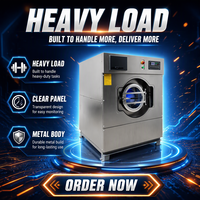 25-30kg Washing Extractor Machine Commerical Washer 220V for Bed Sheet in Hotel