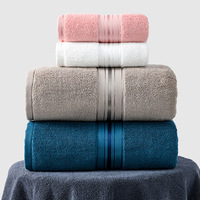 Supplier Wholesale Absorbent High Quality extra Large 100% Cotton Hotel Bath Towel Set