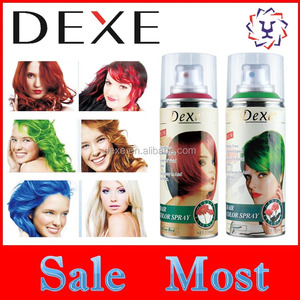 DEXE professionnel <span class=keywords><strong>temporaire</strong></span> lavable cheveux couleur colorant Spray brun couleur cheveux Spray 12 couleurs pour hommes femmes maison Salon utiliser OEM - Product Image 4