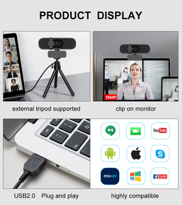Cámara <span class=keywords><strong>Web</strong></span> 2K 60FPS con Enfoque Automático, USB, para Conferencias, Transmisión en Vivo, Clases en Línea, con Cubierta de Privacidad, ¡Oferta! - Product Image 5