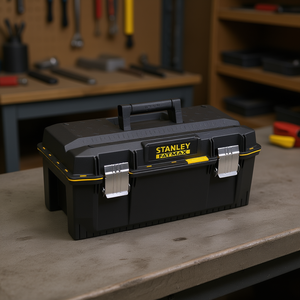 Caja de herramientas Stanley Fatmax de 20 pulgadas de plástico con cierres metálicos y asa para almacenamiento en taller - Product Image 3