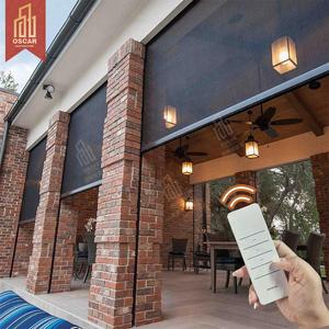 <span class=keywords><strong>Ola</strong></span> Motorizado Interior/Exterior Jardín Patio Persianas Enrollables Blackout Impermeable Ajustable Control Remoto Persianas - Product Image 1