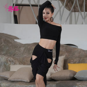 Abiti da Ballo Latino Vennystyle Unici dalle Migliori Prestazioni in Saldo Nuovo Completo da Allenamento Monospalla con Frange Due Pezzi per Adulti - Product Image 4