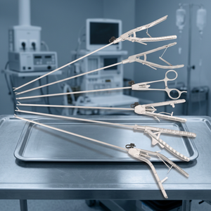 Instrumentos Laparoscópicos de Acero Inoxidable: Portaagujas, Pinzas, Herramientas de Práctica y Enseñanza para Simulación de Entrenamiento, Aplicador de Agujas - Product Image 2