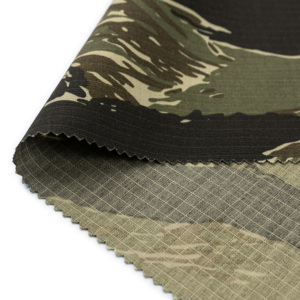 RTS 65Poly 35cotton ngụy trang Ripstop vải không thấm nước chống rách bánh răng chiến thuật hổ sọc - Product Image 4