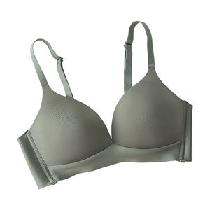Reggiseni <span class=keywords><strong>Senza</strong></span> Cuciture per Donne, Intimo Lucido <span class=keywords><strong>Senza</strong></span> <span class=keywords><strong>Ferretto</strong></span>, <span class=keywords><strong>Reggiseno</strong></span> Push-up <span class=keywords><strong>Senza</strong></span> Anello in Acciaio, Lingerie Femminile Confortevole - Product Image 4