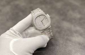 Luxury Fashion <b>Watches</b> with <b>Mechanical</b> Movement & White Gold Band Pointer Dial-Wholesale 2026 Collection Bags Perfume Abaya More - Product Image 5