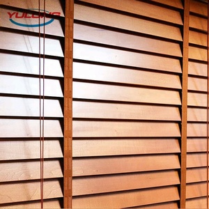 Fenêtres Stores en <span class=keywords><strong>bois</strong></span> Lamelles Paulownia Stores en <span class=keywords><strong>bois</strong></span> Lamelles Lamelles revêtues UV - Product Image 3