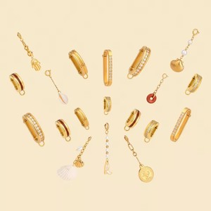 Beach Bikini Charms Gallery | 18K PVD Gold Plated Stainless Steel Clip-On Bikini Pendants | Waterproof, Hypoallergenic & Durable - Product Image 3