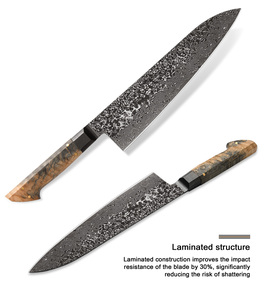 <span class=keywords><strong>Ensemble</strong></span> de couteaux de <span class=keywords><strong>cuisine</strong></span> en acier Damas VG10 de qualité supérieure à 67 couches, couteaux de chef, <span class=keywords><strong>ensemble</strong></span> de couteaux Santoku Nakiri avec manche en bois solidifié - Product Image 6
