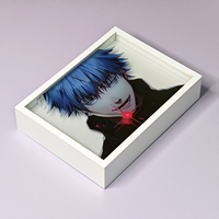 Lampe Anime Acrylique Personnalisée d'Usine pour Bureau, Boîte Lumineuse LED Acrylique Anime