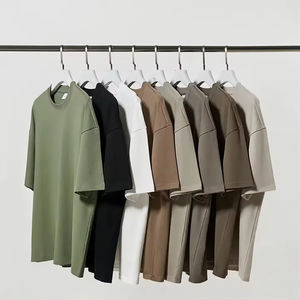 Fashionable Unisex Oversized T-<b>Shirt</b> <b>100</b>% Cotton Heavyweight Custom Logo Print Wholesale for Men Women - Product Image 1