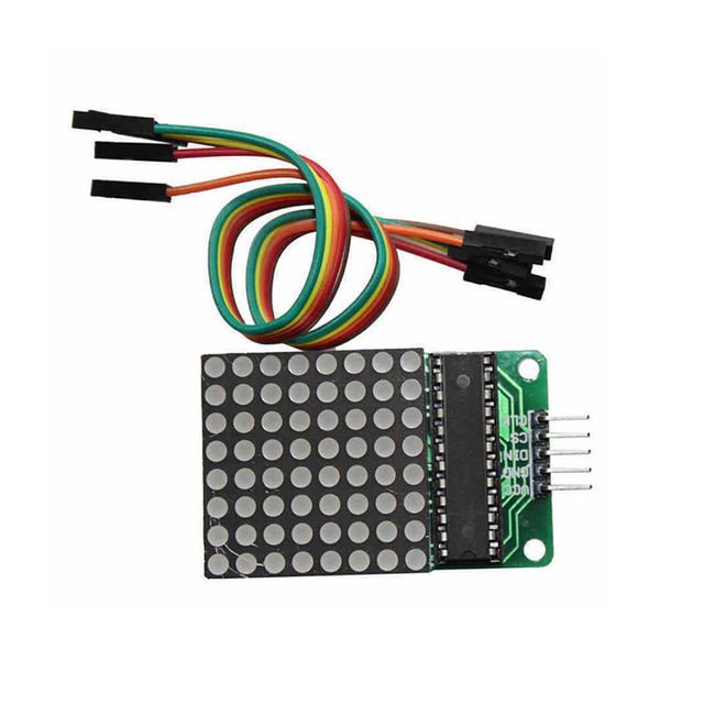 Dot Led Matrix Module MCU LED Display Control Module MAX7219